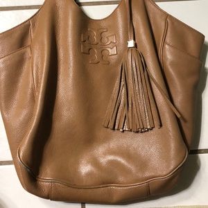 Tan Tory Burch handbag